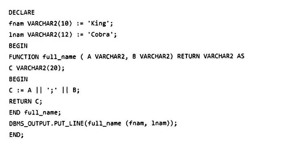 Oracle 1Z0-149 question