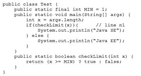 Oracle 1Z0-808 question