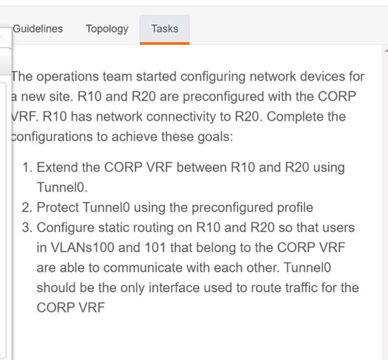 CISCO ENCOR 350-401 Exam Questions question
