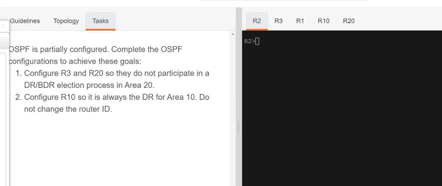 CISCO ENCOR 350-401 Exam Questions question
