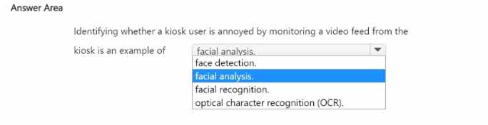 AI-900 practice exam questions
