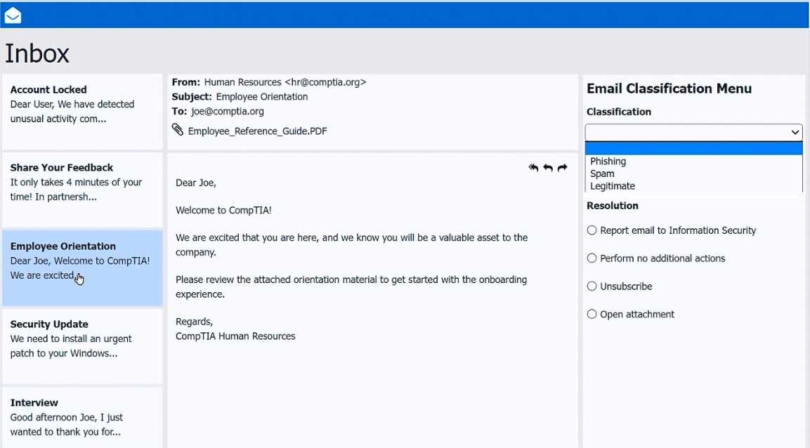 CompTIA 220-1202 question