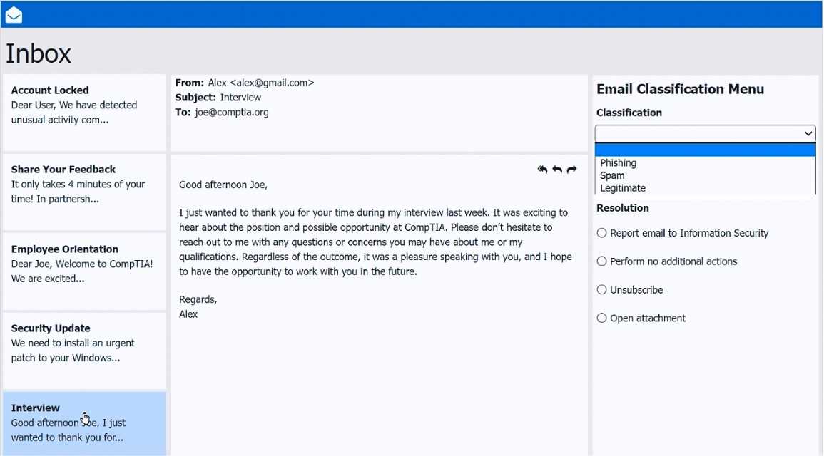 CompTIA 220-1202 question