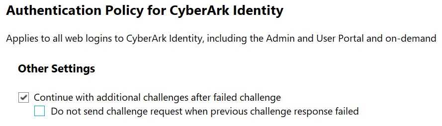 CyberArk ACCESS DEF question