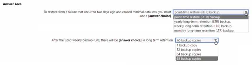 DP-300 real exam questions