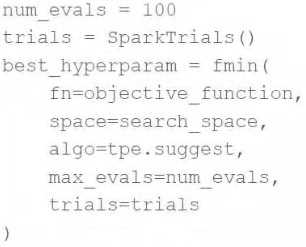 Databricks Machine Learning Associate question