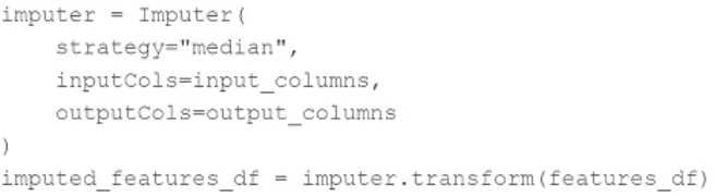 Databricks Machine Learning Associate exam question