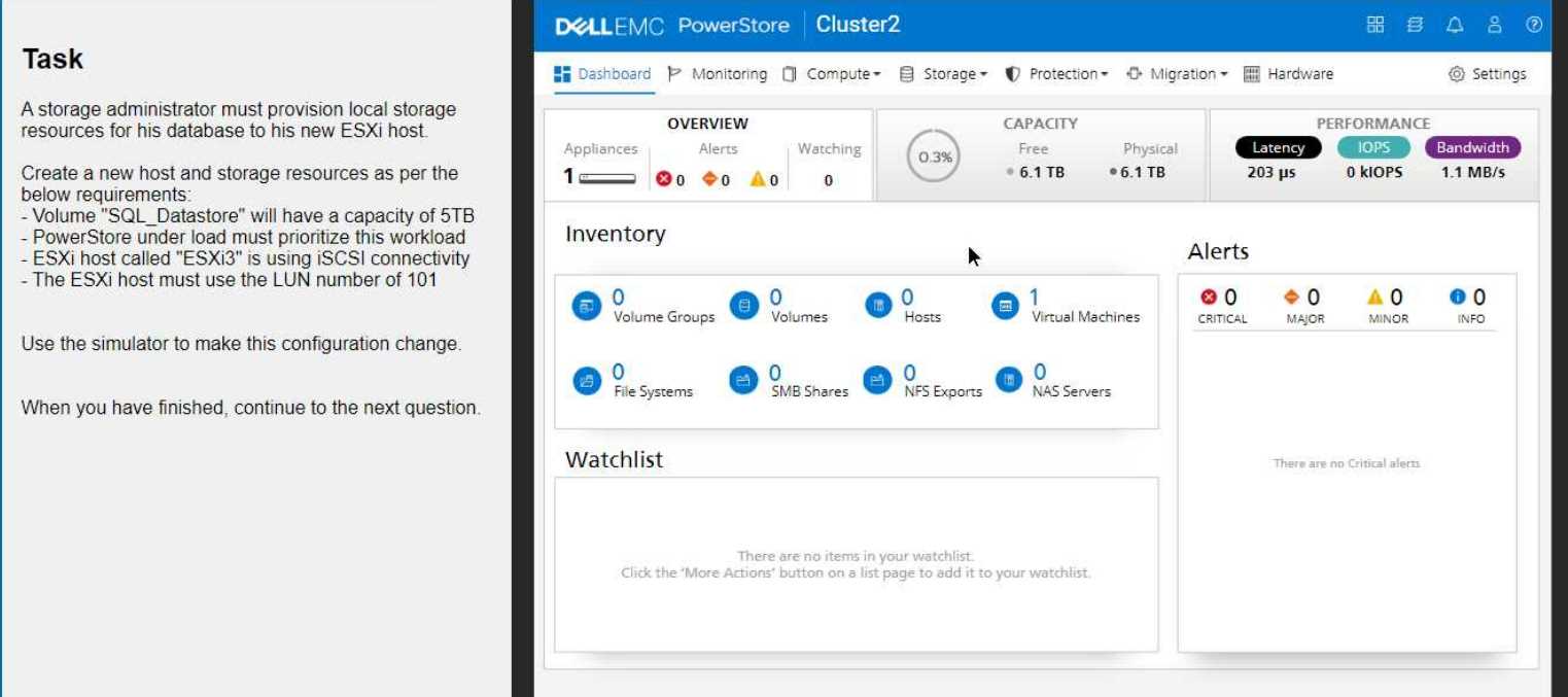 Free D-PST-DY-23 Practice Test Questions and Answers (2026) Dell EMC D PST DY 23 question