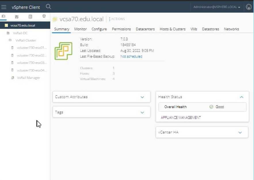 Dell EMC D VXR OE 23 question