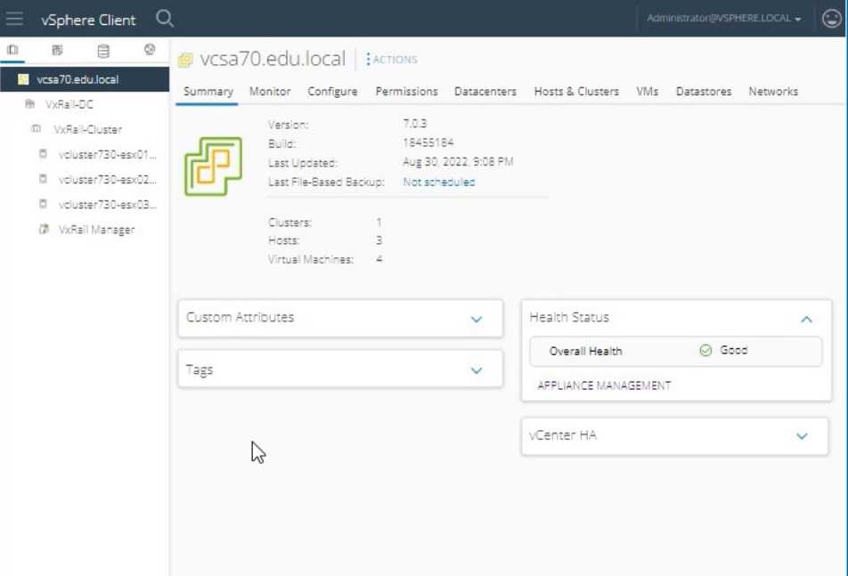 Dell EMC D VXR OE 23 question