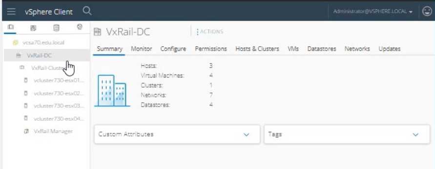 Dell EMC D VXR OE 23 question