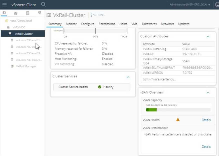 Dell EMC D VXR OE 23 question