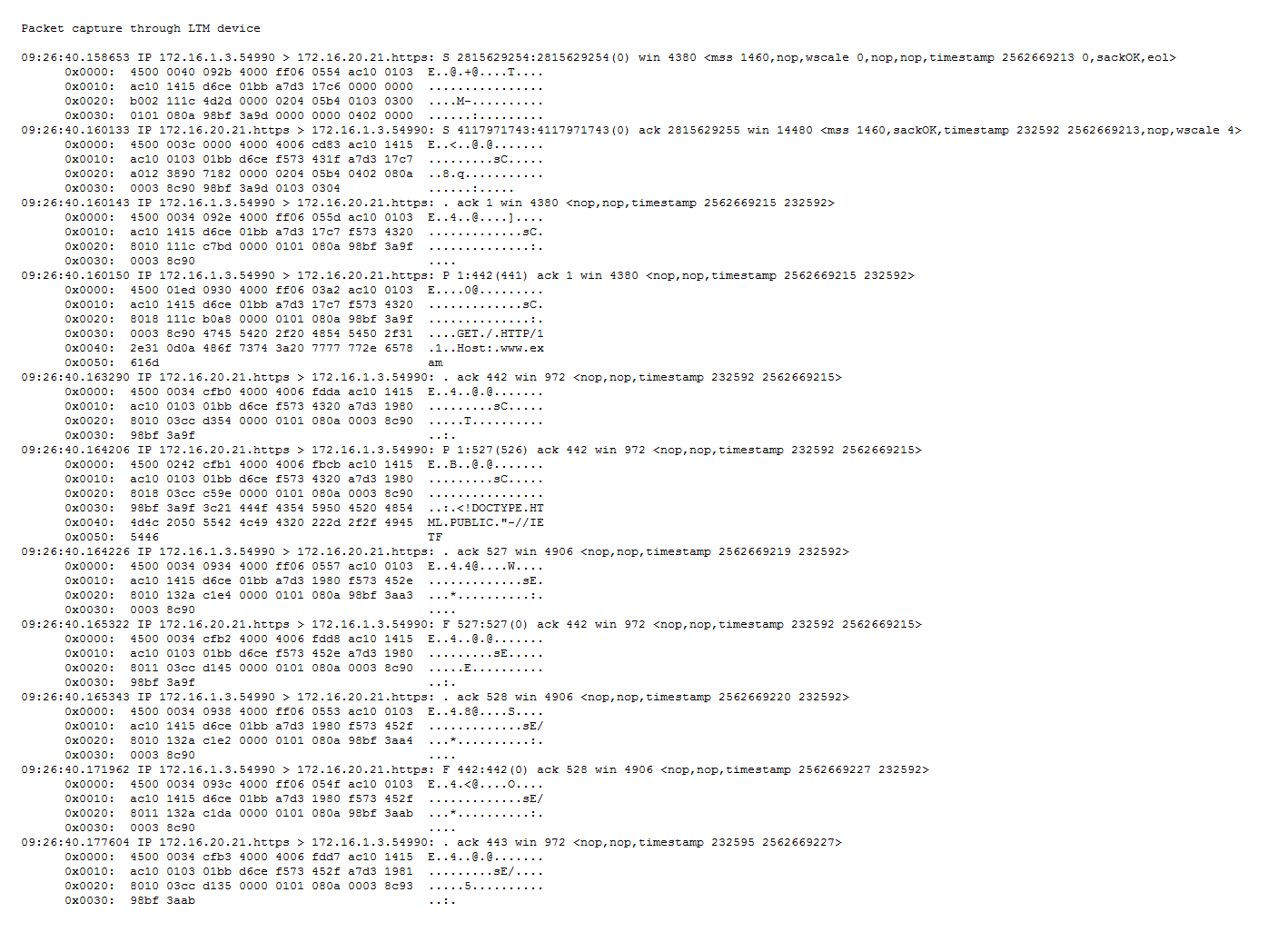 F5 301b question
