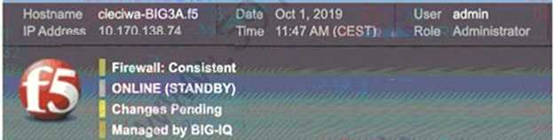 F5 Networks 201 question