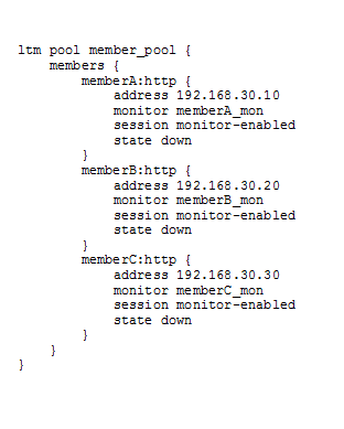F5 Networks 303 question