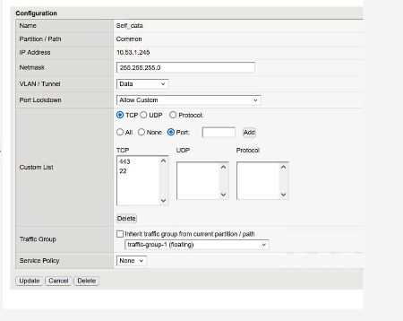 F5 Networks F5CAB1 question