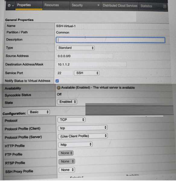 F5 Networks F5CAB3 question