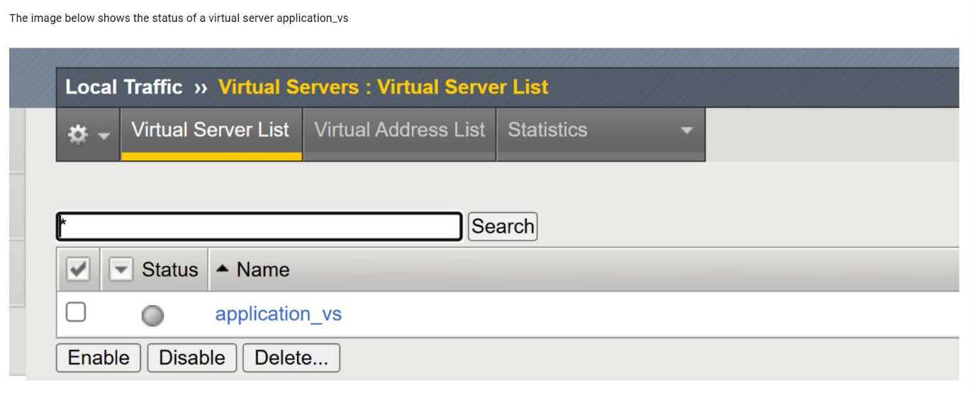 F5 Networks F5CAB5 question
