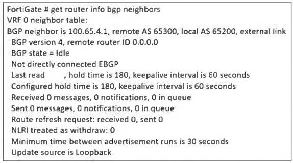 Fortinet FCSS EFW AD 7 question