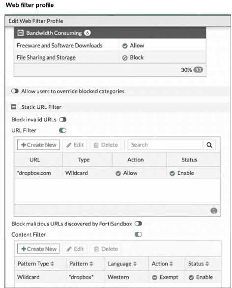 Fortinet FCSS NST SE 7 question