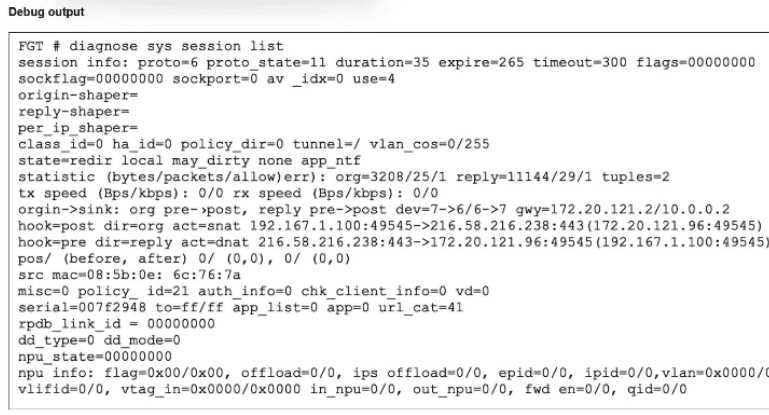 Fortinet FCSS NST SE 7 question