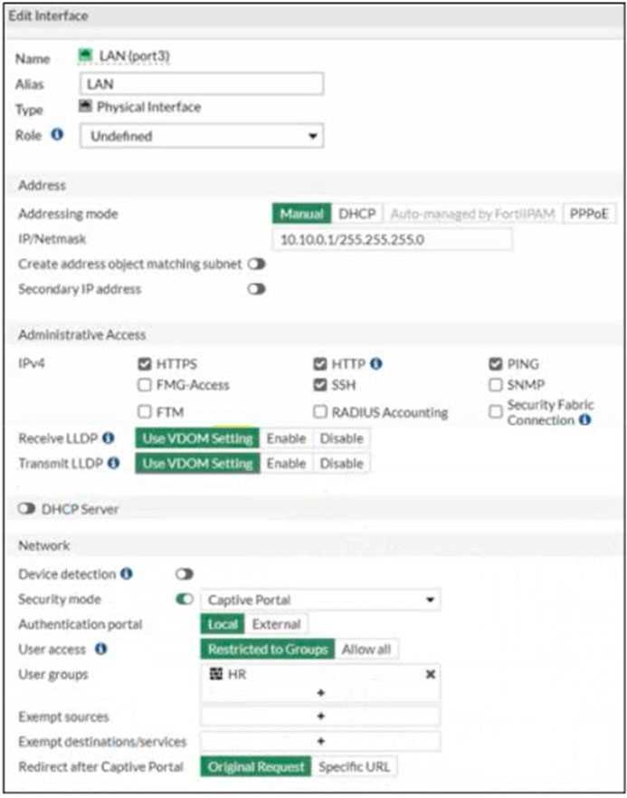 Fortinet NSE4 FGT 7 question
