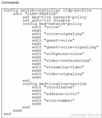 Fortinet NSE5 FSW AD 7.6 question