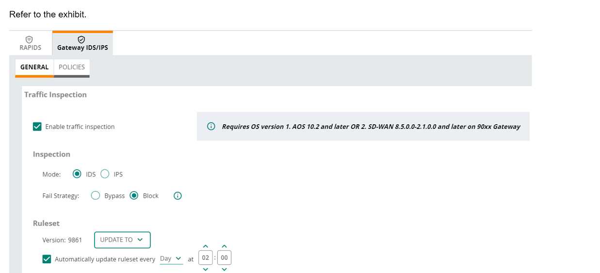 HPE7-A02 practice exam questions