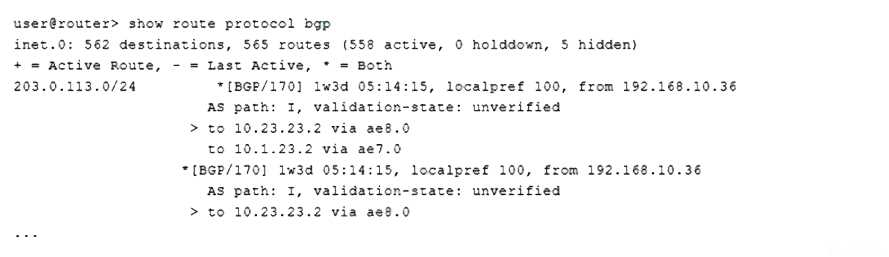 JN0-649 practice exam questions