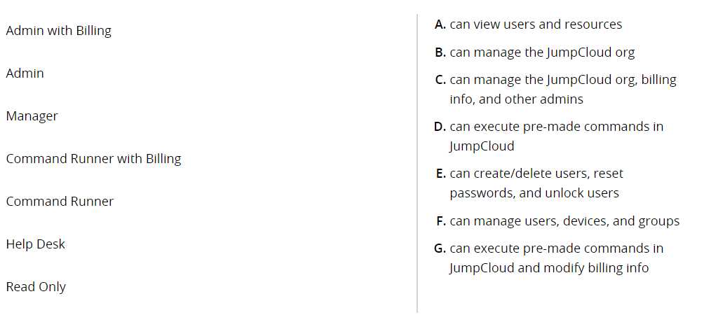 JumpCloud Core question
