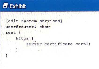 Juniper JN0 223 question