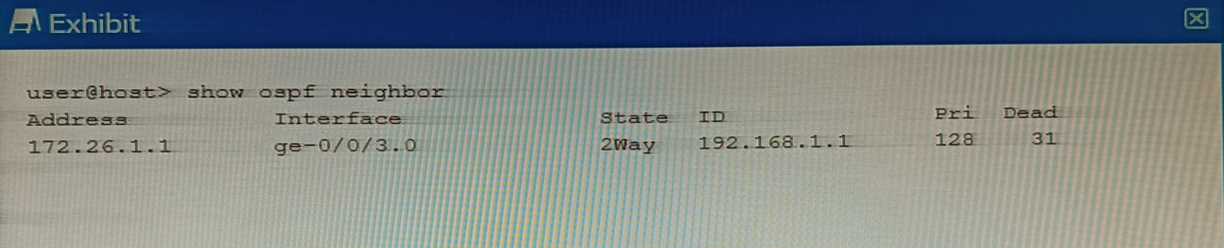 Juniper JN0 351 question