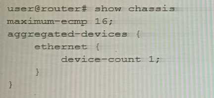 Juniper JN0 351 question