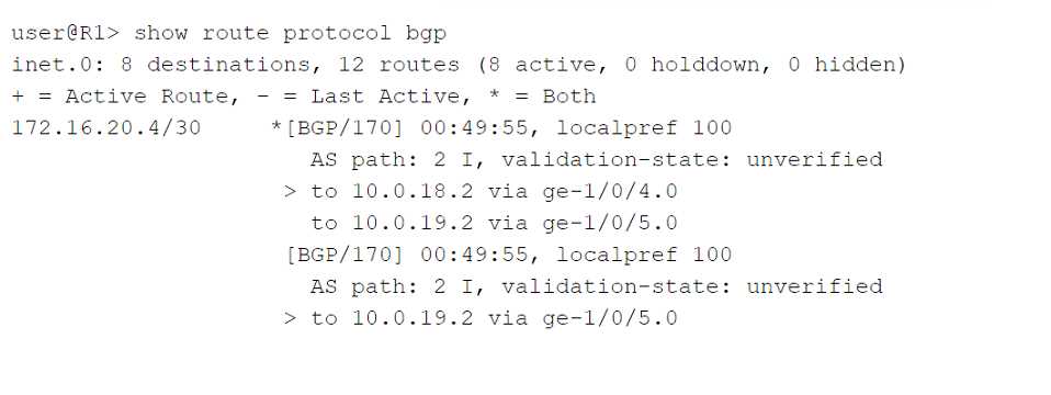 Juniper JN0 664 question