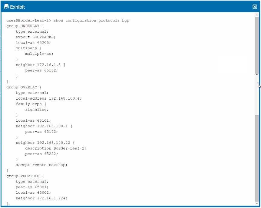 JN0-683 practice exam questions