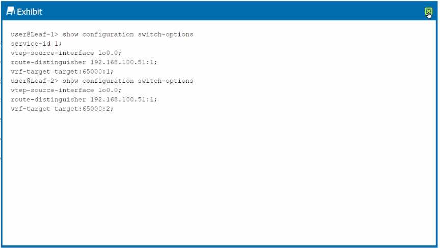 Juniper JN0 683 question