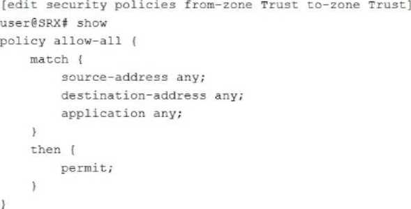 Juniper JNCIA SEC JN0 232 question