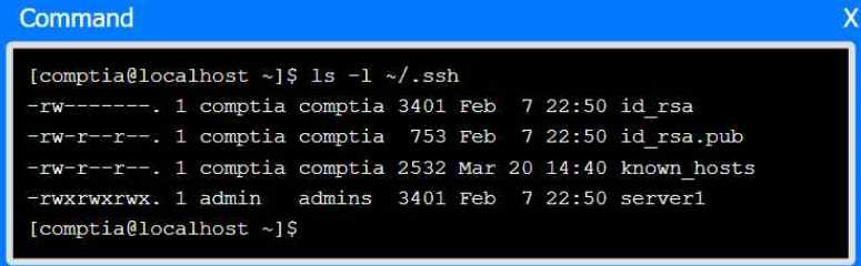 Linux+ XK0-005 question