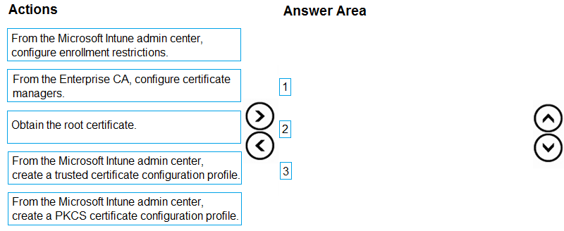 MD 102 - Endpoint Administrator Associate question