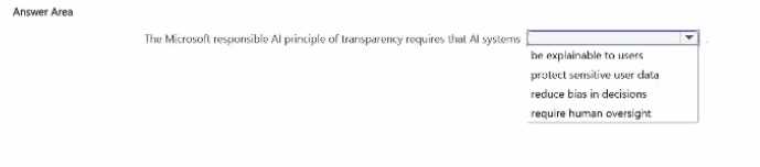 Microsoft AI 901 question