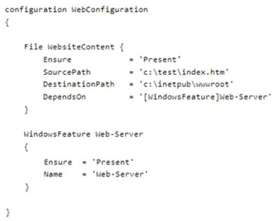Microsoft AZ 400 question