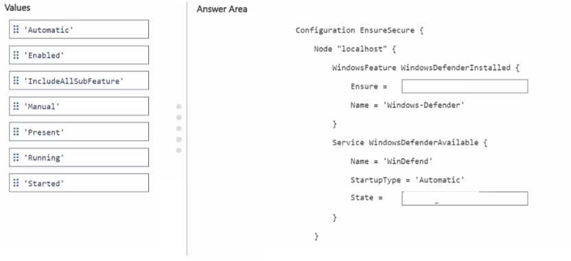 Microsoft AZ 400 question