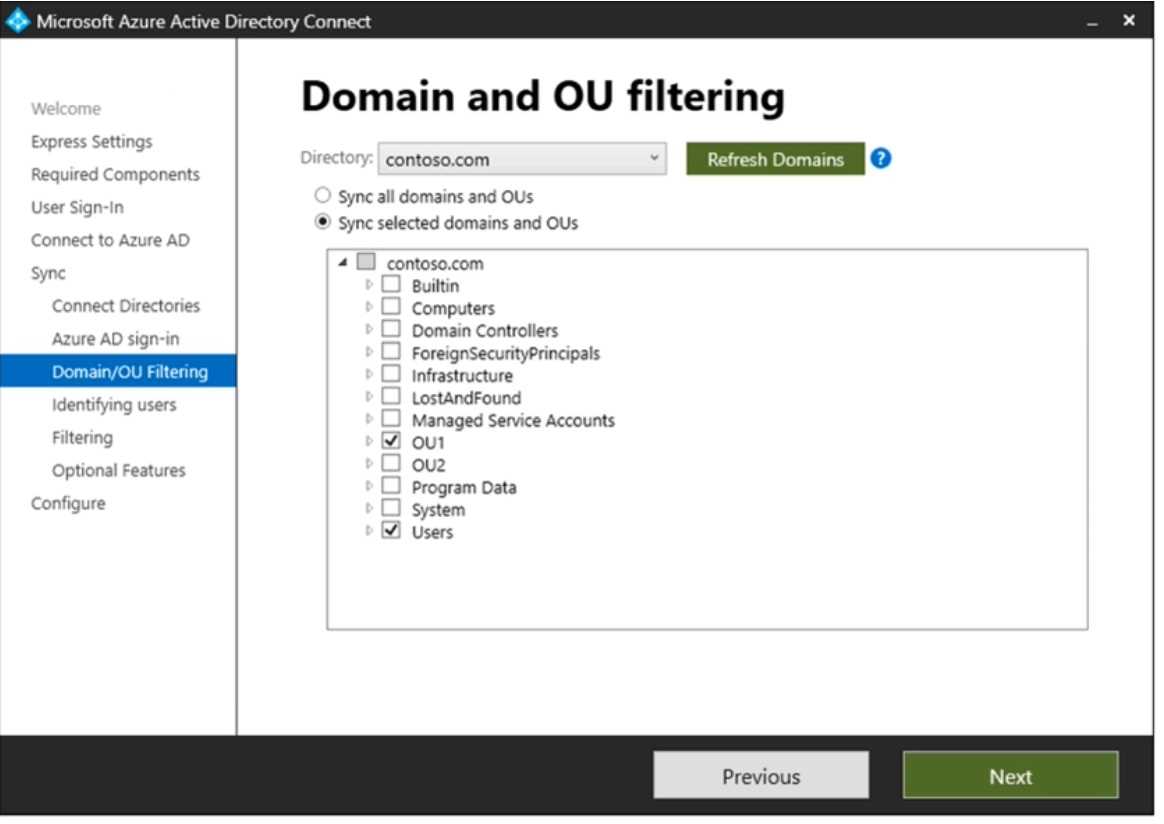 Microsoft AZ 800 question