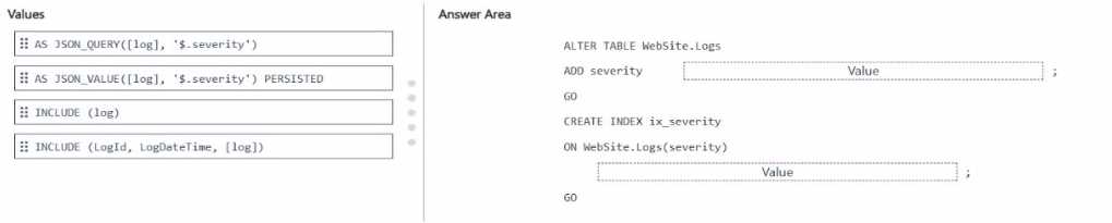 Microsoft DP 800 question