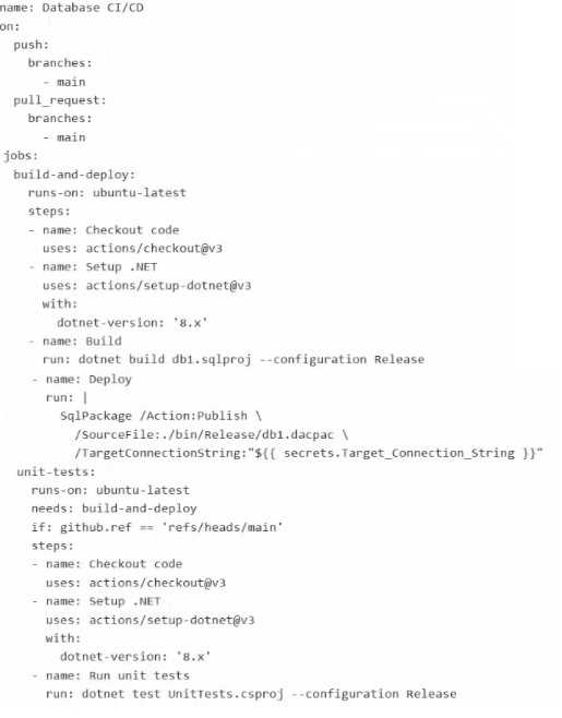 Microsoft DP 800 question