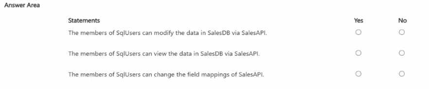 Microsoft DP 800 question