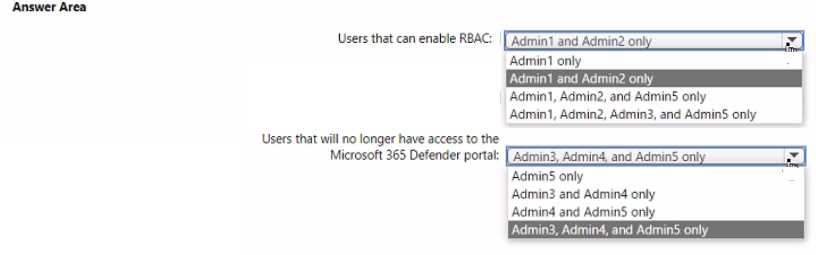 Microsoft MS-102 exam question