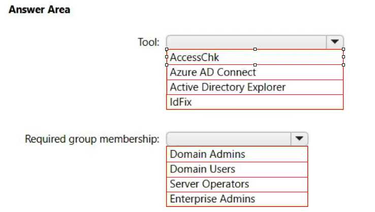 Microsoft MS-102 exam question