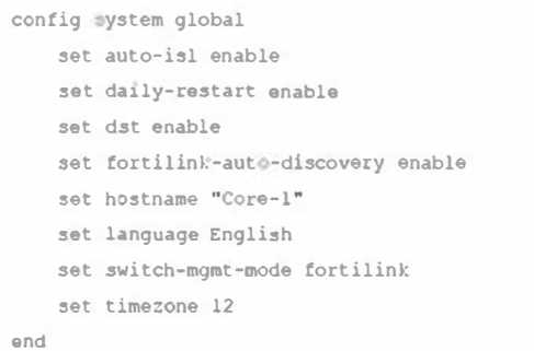 NSE6_FSW-7.2 question
