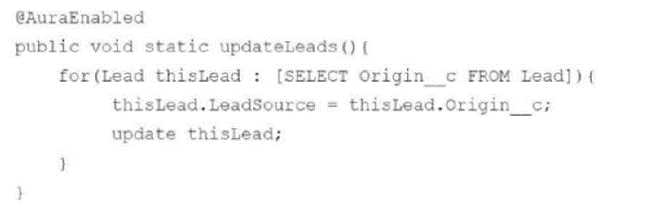Salesforce Platform Developer I (PDI) question